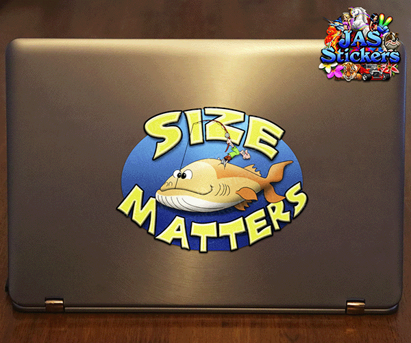 fishing-cartoon-size-matters-vinyl-decals-JAS-Stickers-Australia