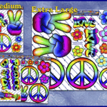 peace-hippy-symbols-pack-psychedelic-flower-power-vinyl-decals-JAS-Stickers-Australia