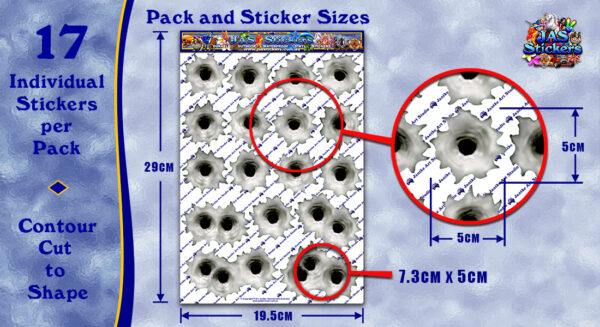 fake-bullet-holes-vinyl-decals-JAS-Stickers-Australia