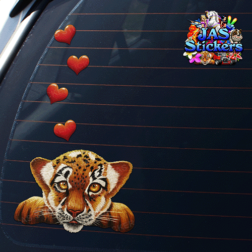 cute-tiger-cub-love-hearts-vinyl-decal-JAS-Stickers-made-in-Australia