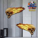 flaming-skulls-twin-pack-vinyl-decals-JAS-Stickers-Australia