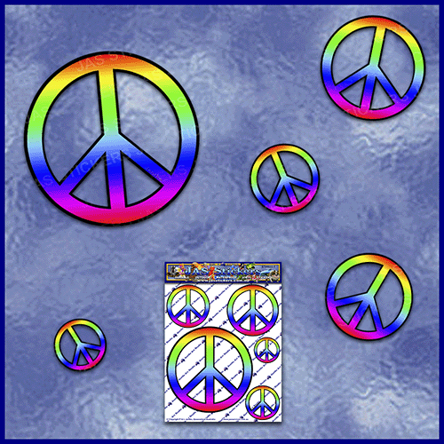 peace-symbols-hippy-rainbow-colours-vinyl-decals-JAS-Stickers-Australia