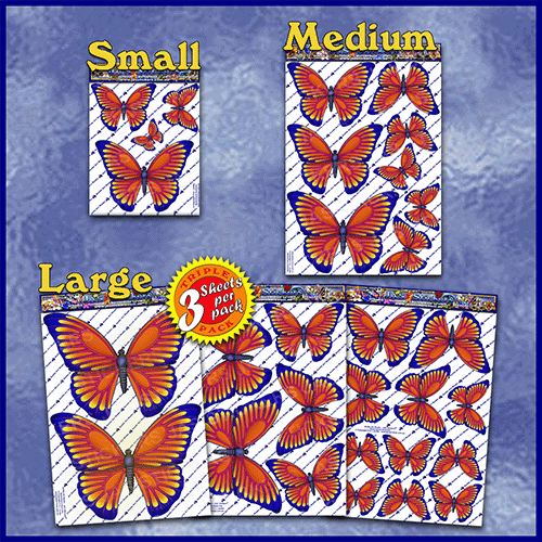 butterflies-design1-multi-pack-orange-vinyl-decals-JAS-Stickers-Australia