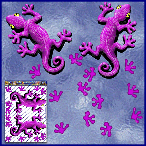 gecko-lizard-foot-prints-vinyl-decal-twin-pack-pink-JAS-Stickers-Australia