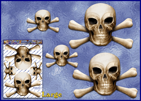 skull-x-bones-jolly-rodger-natural-bone-vinyl-decal-pack-JAS-Stickers-Australia