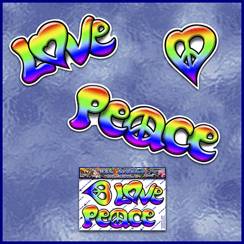 peace-love-heart-symbols-hippy-colours-vinyl-decals-JAS-Stickers-Australia