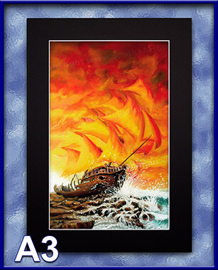 PRC013-spinner-art-page-fantasy-art-ship-wreck-ghost-ship-sunset-jantke-art-print-3-C