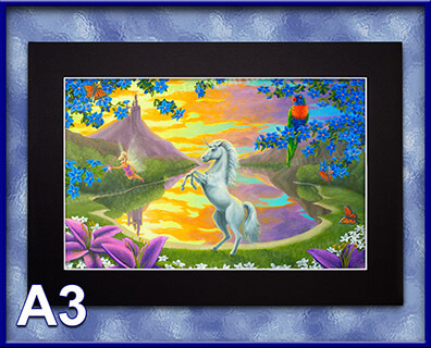 PRC025-spinner-art-page-kids-art-jassy's-unicorn-fantasy-fairy-castle-jantke-art-studio-print-3-C