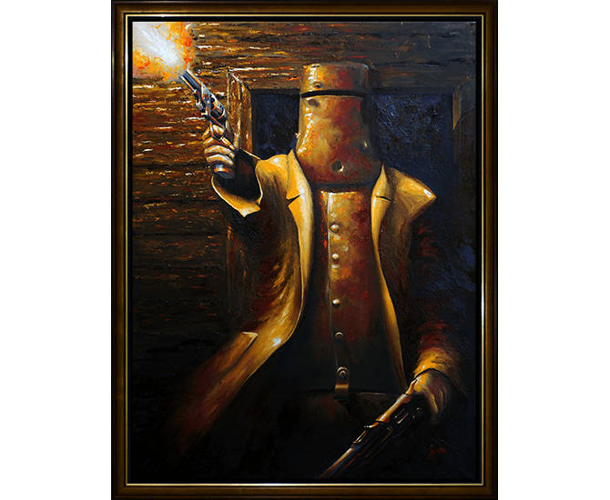 ned-kelly-bushranger-glenrowan-outlaw-kelly-gang-oil-painting-peter-jantke-fnl-C