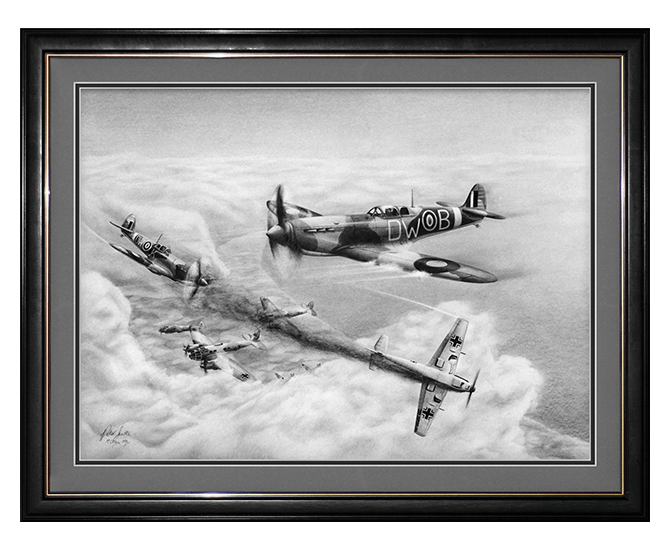 spitfires-battle-of-britain-dogfight-me109-pencil-illustration-peter-jantke-art-fnl-C