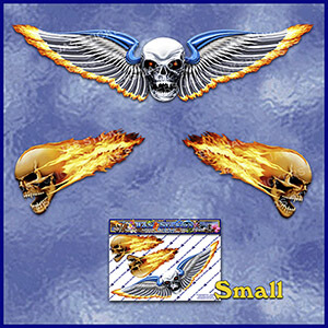 ST020-T1-TN-jas-skull-wing-flaming-motor-cycle-bikie-JAS-Stickers-C