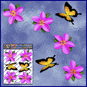 ST041PK-T1-TN-jas-flowers-frangipani-plumeria-butterflies-pink-JAS-Stickers-C