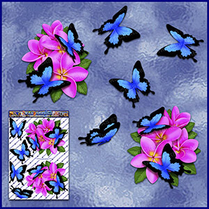 ST047PK-T3-TN-jas-frangipani-plumeria-bunch-flowers-butterflies-pink-JAS-Stickers-C