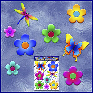 ST056-T1-TN-jas-flowers-flyers-daisies-butterfly-dragonfly-JAS-Stickers-C