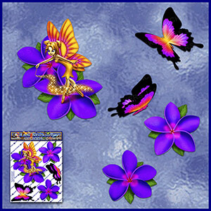 ST062PL-T1-TN-jas-fairy-magic-frangipani-plumeria-butterfly-purple-JAS-Stickers-C